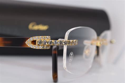 diamond cartier replica glasses